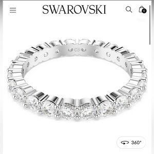 Swarovski Matrix Vittore ring size 7